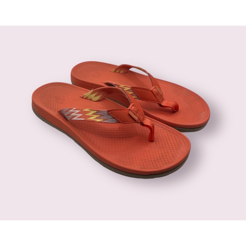 Chaco Lowdown Flip Sandals‎ Women's Sz US 9 Tricky Tiger JCH108220